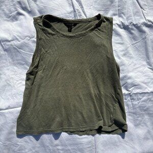 banana republic linen tank